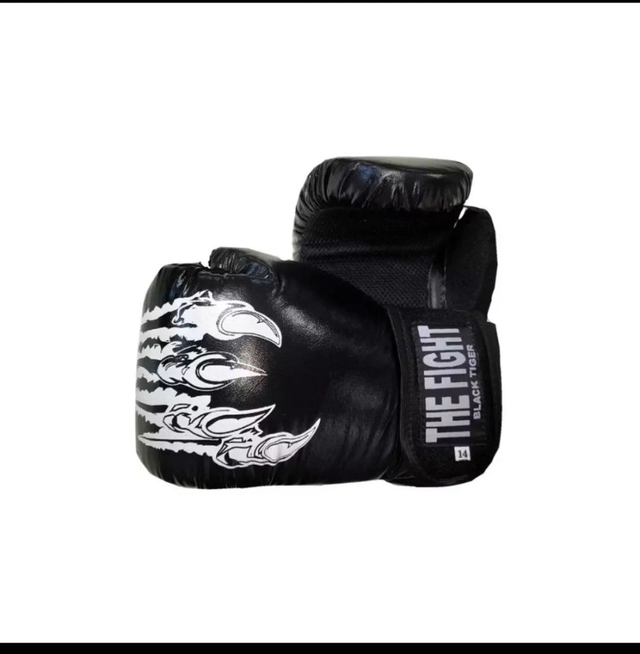 Kit luva boxe muay thai+bandagem+bucal - Foto 2