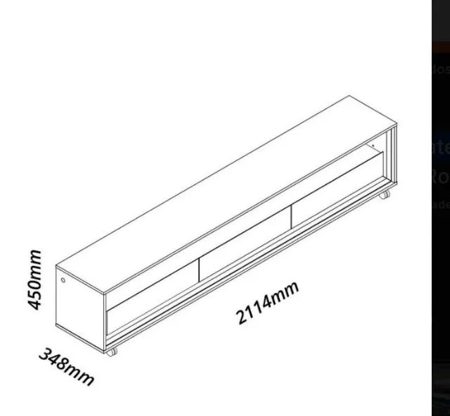 Rack para TV com LED - Foto 4