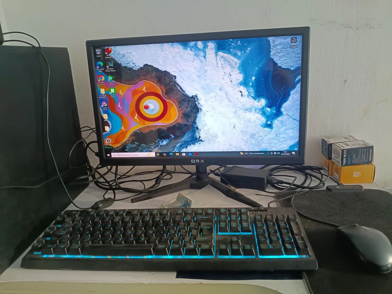 PC Completo - com Placa de Vídeo 