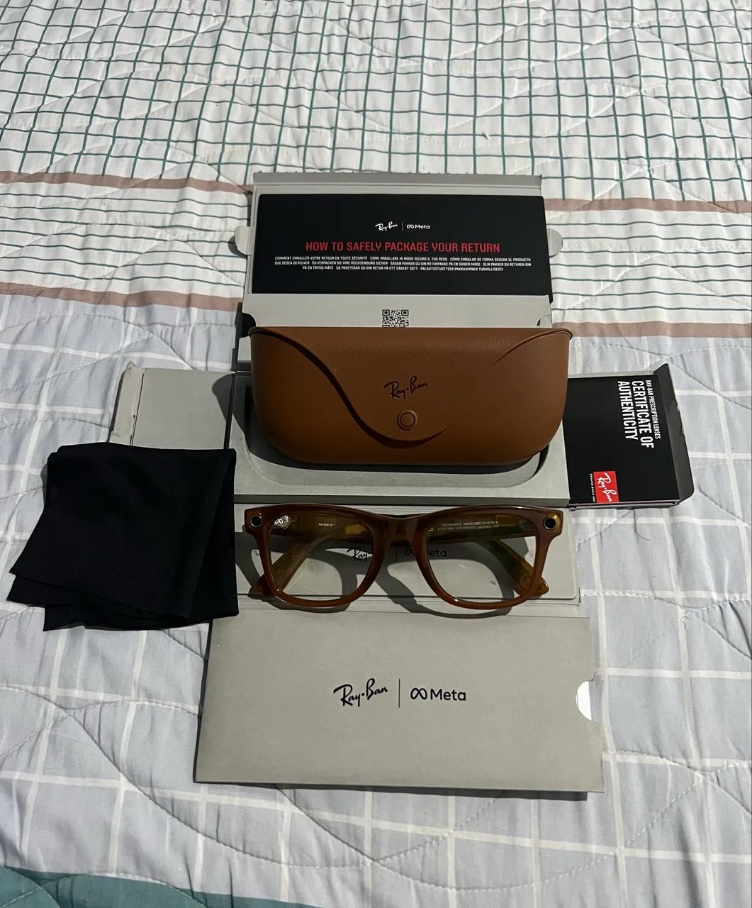 Óculos Ray-Ban Meta Wayfarer