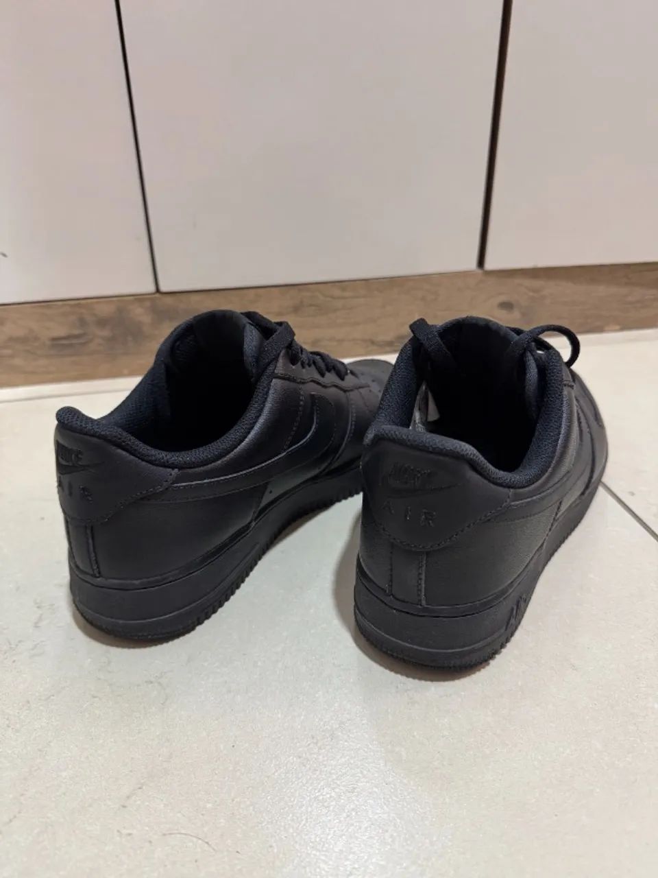 Air force 1 Preto Tamanho 40.5 - Foto 2