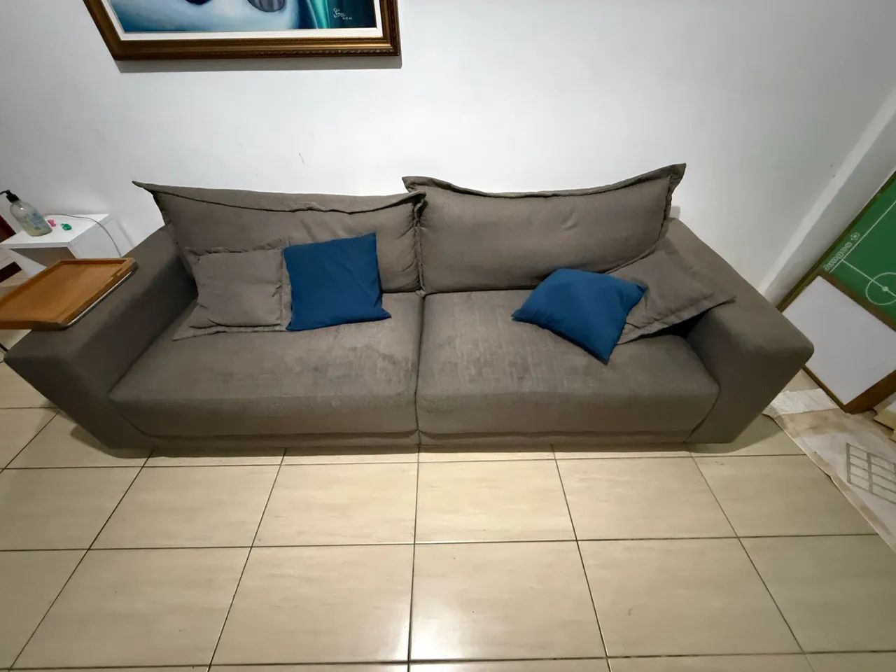 Sofá cinza excelente  - Foto 2