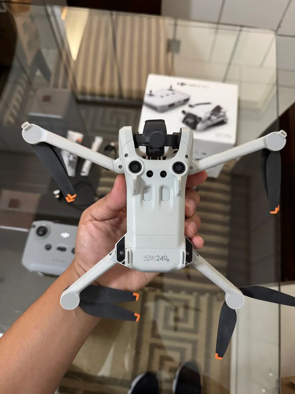 DRONE DJI MINI 3 PRO STANDARD - IMPECÁVEL  - Foto 3