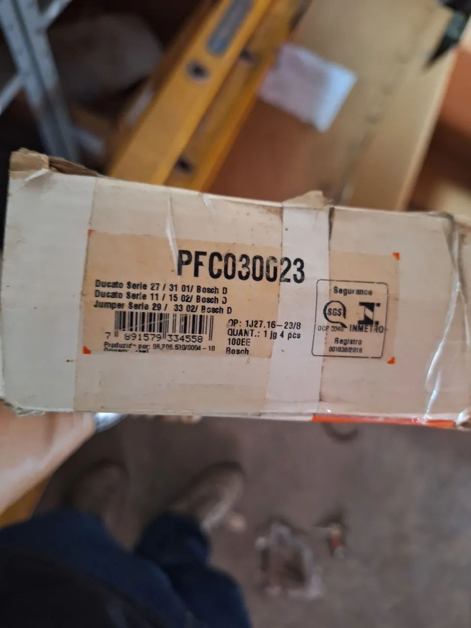 Vendo Juntas Homocineticas e pastilhas pra Ducato e Jumper R$ 500,00 tudo - Foto 5