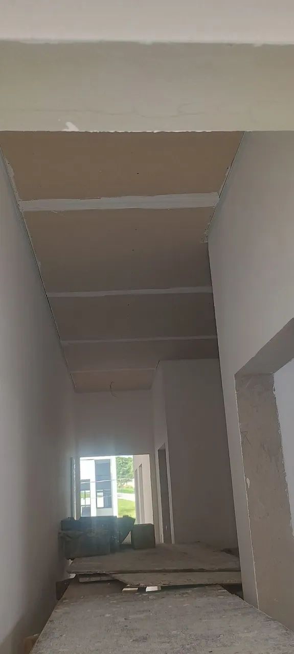 Forro de gesso com aplicação de gesso liso - Foto 3