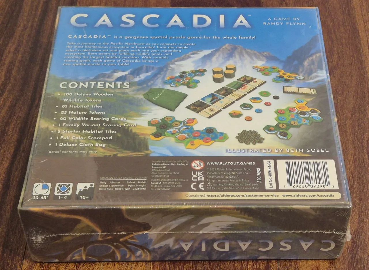 Cascadia lacrado / jogo de tabuleiro - Foto 3