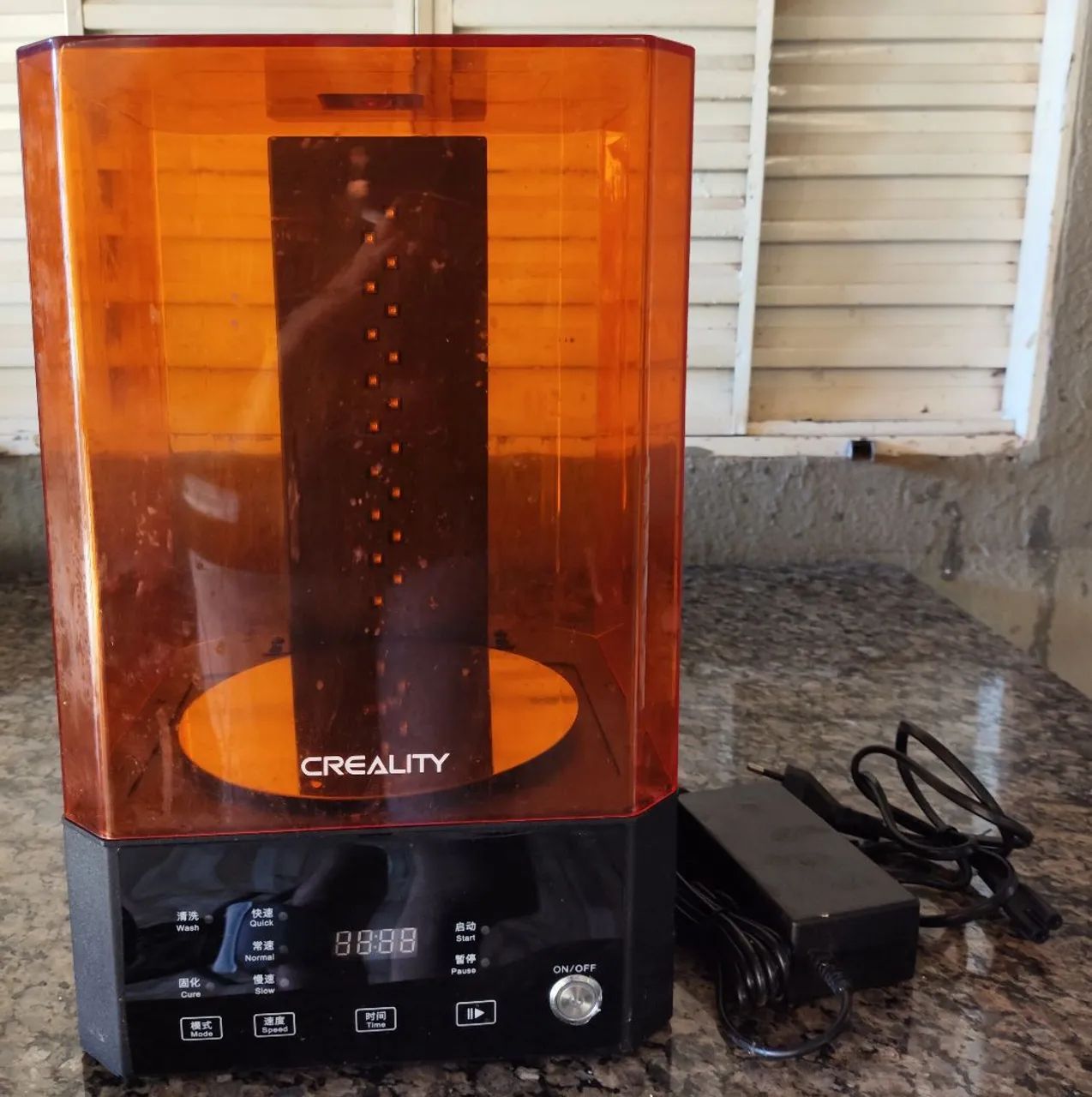 Vendo impressora 3d creality 8k e máquina de cura da creality - Foto 2