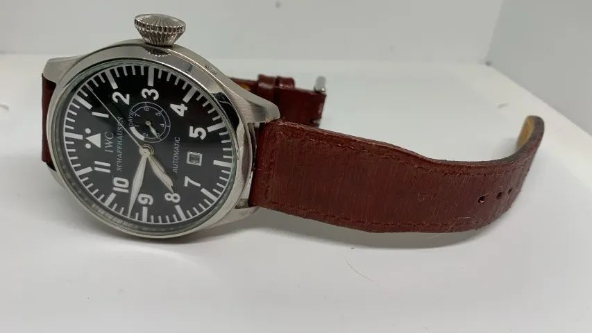 RELOGIO  modelo IWC Big Pilot Ref. IW500201 AUTOMATICO (CALENDARIO DIA SEMANA E MES ) - Foto 5