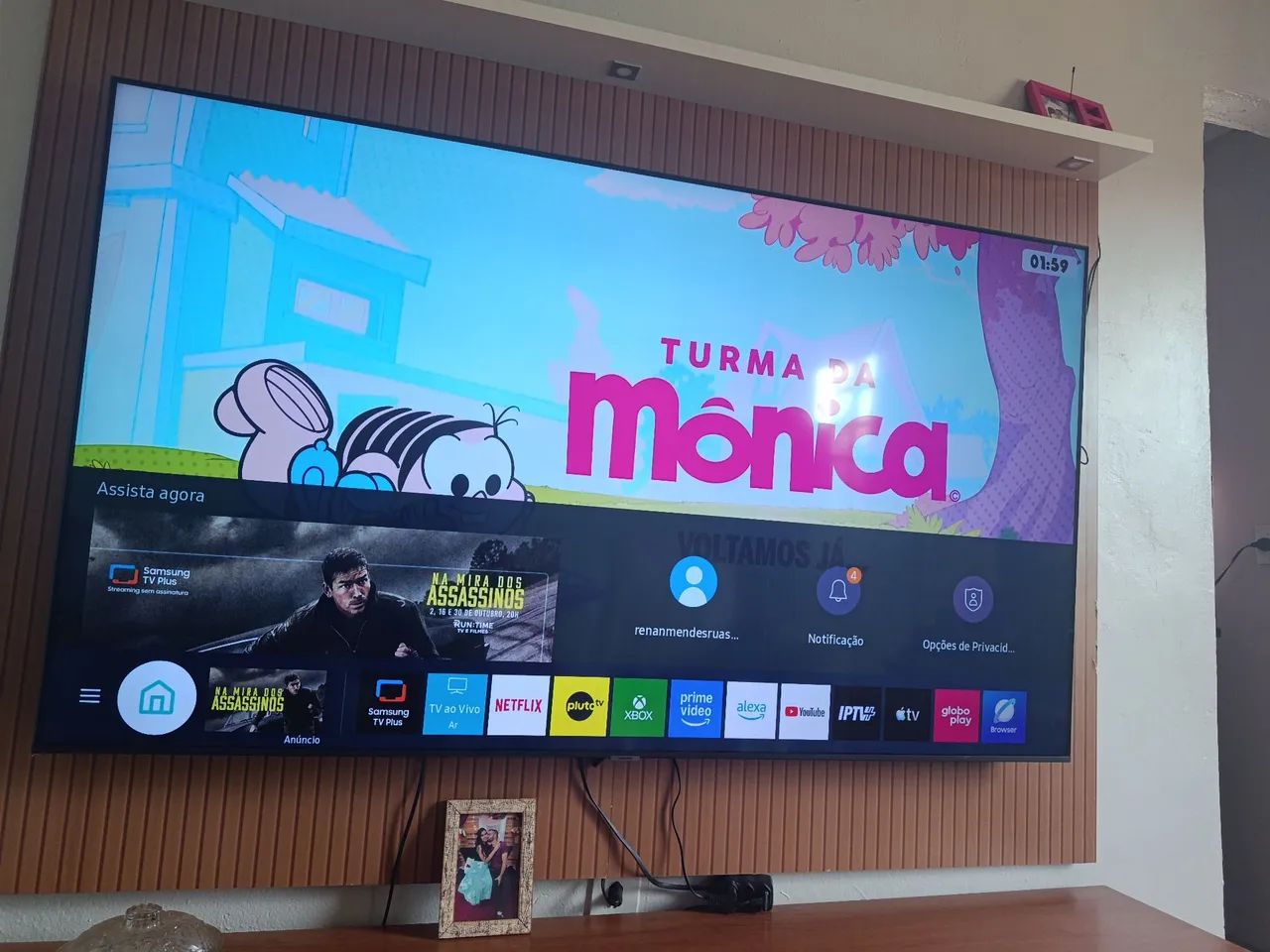 Tv Samsung 70 troco por uma de 55 com volta sua - Foto 2