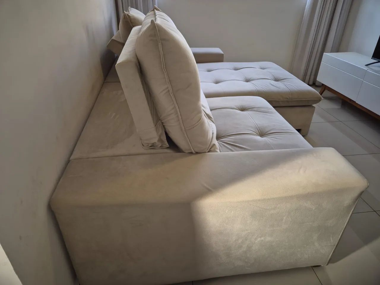 Sofá retrátil 3 lugares