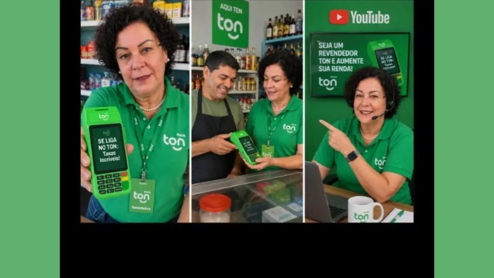 Máquina de Cartão Ton e Renda Extra - Foto 3