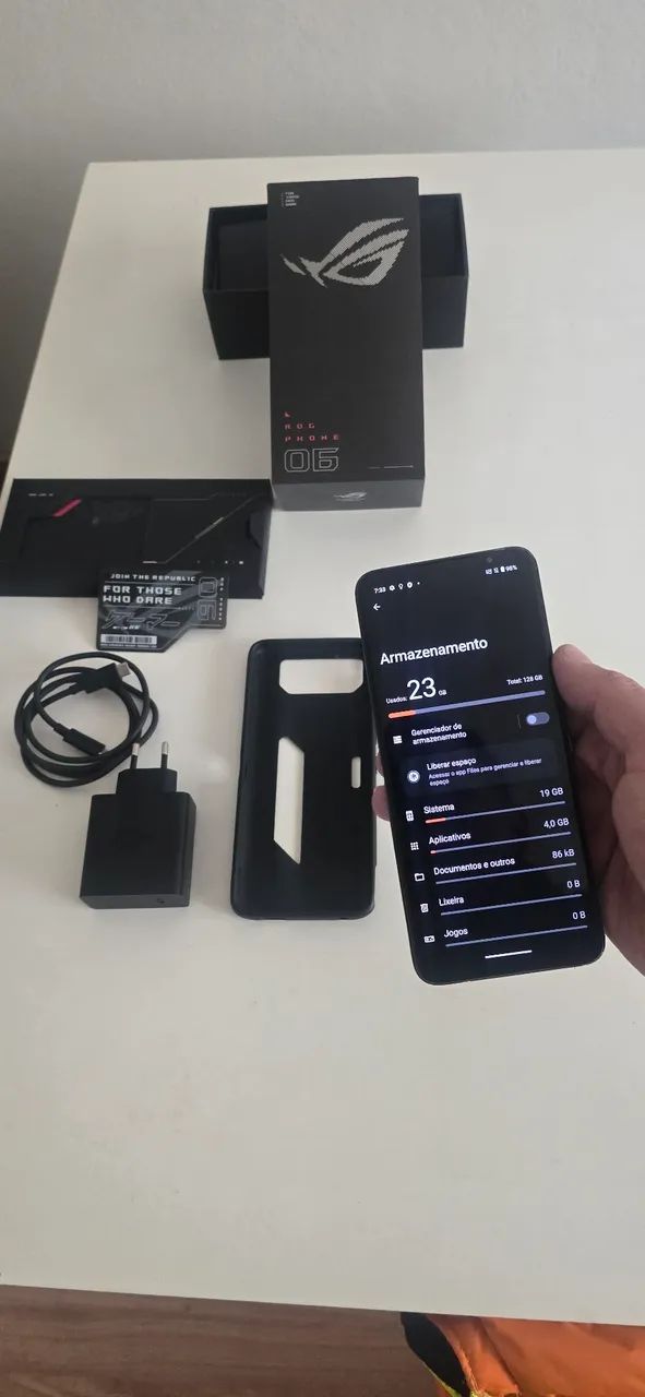 Vendo ou Troco Asus Rog Phone 6 - Foto 5