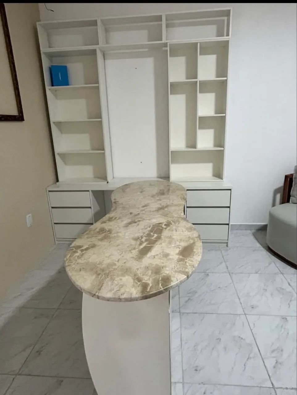 Bancada para clínica 