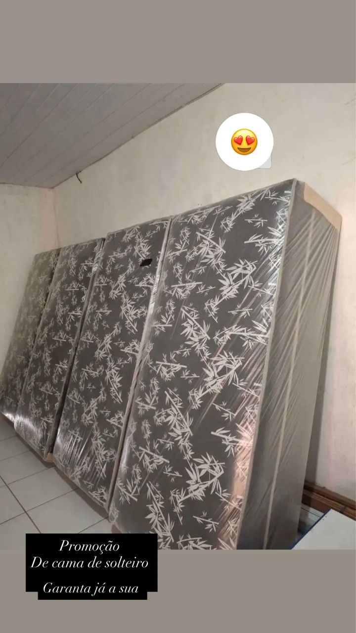 CAMA DE SOLTEIRO ESPUMA     300 