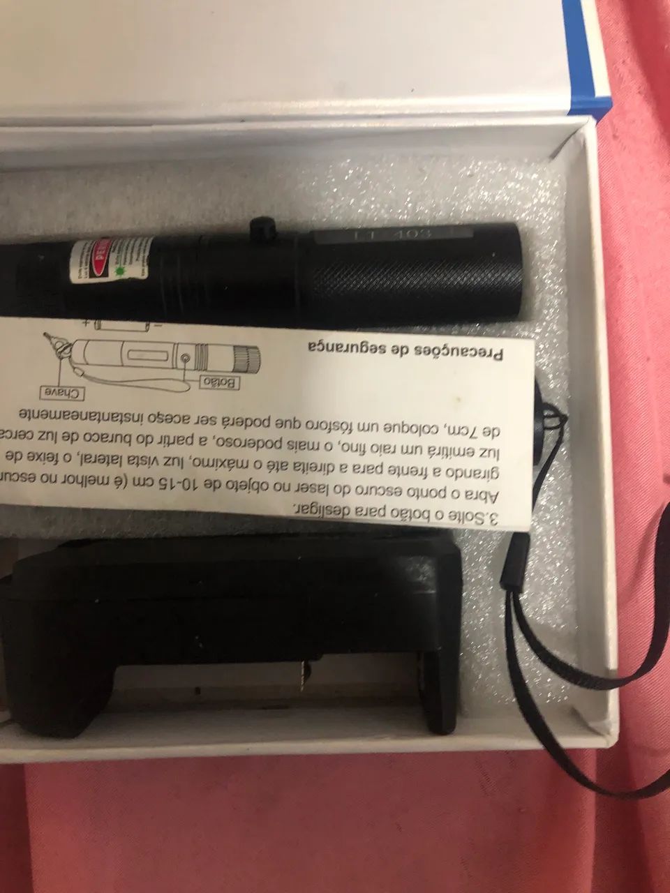 Caneta laser verde Luatek Lt-403 - Foto 2