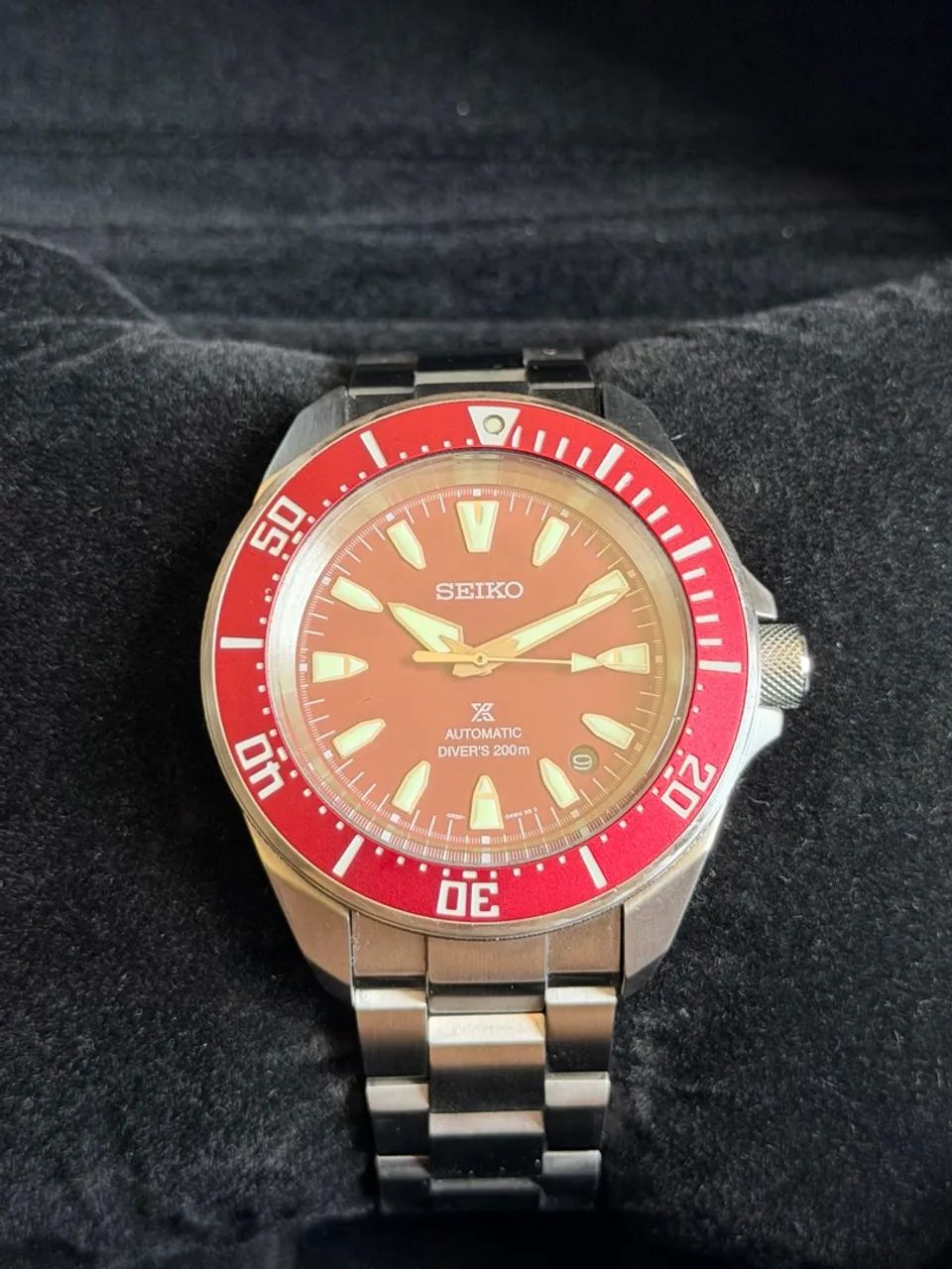 Seiko Prospex Samurai ?Red Samurai? 200m Automático