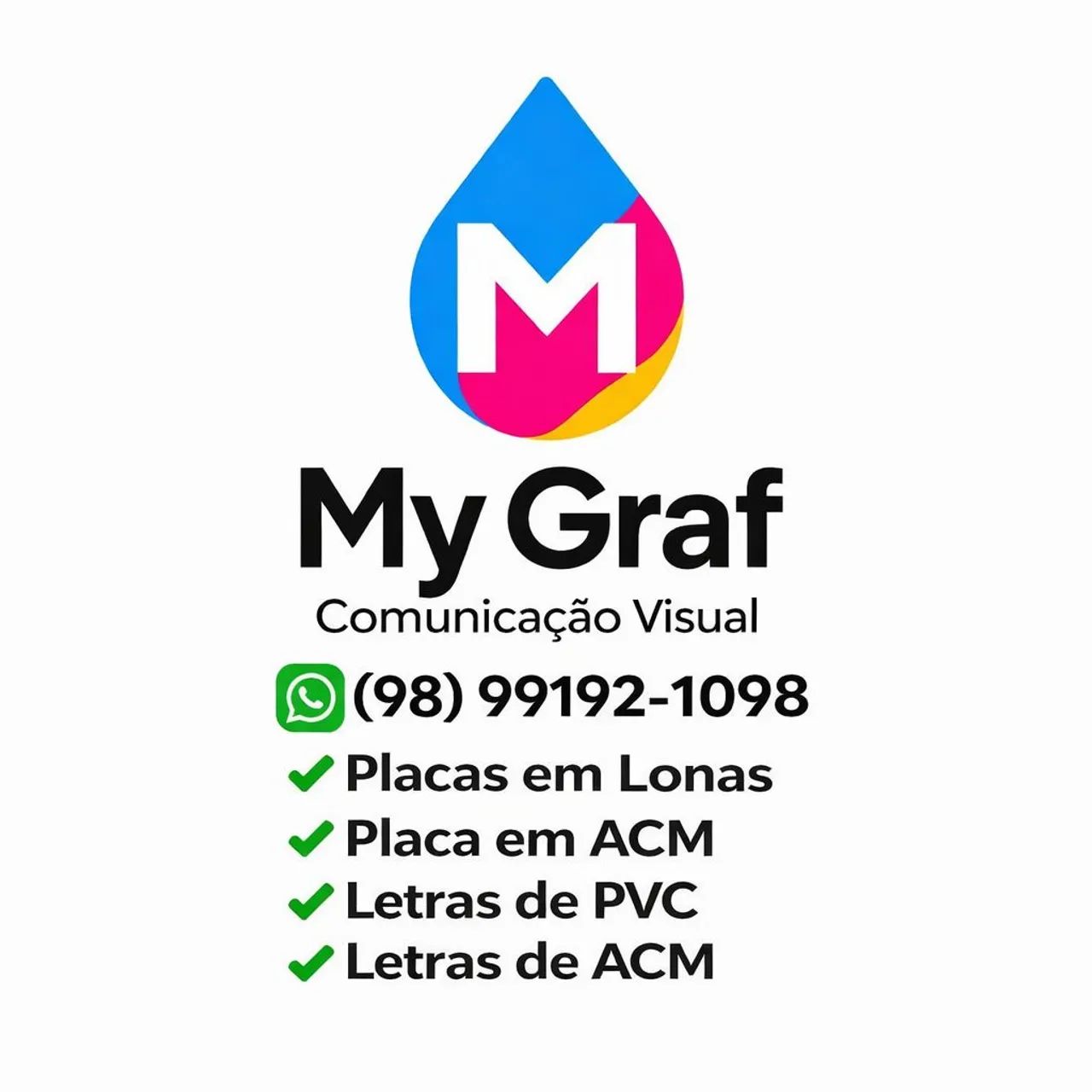 Placas em ACM com letras de alto relevo - letras de PVC expandido - Foto 4