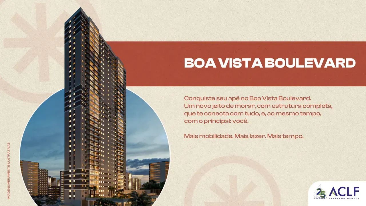 APARTAMENTO COM VARANDA - 3 QUARTOS - BOA VISTA - Foto 2