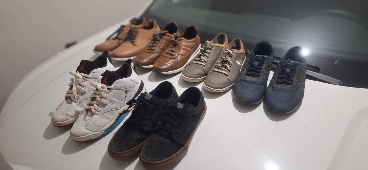 6 pares de tenis 41/42 - Foto 2
