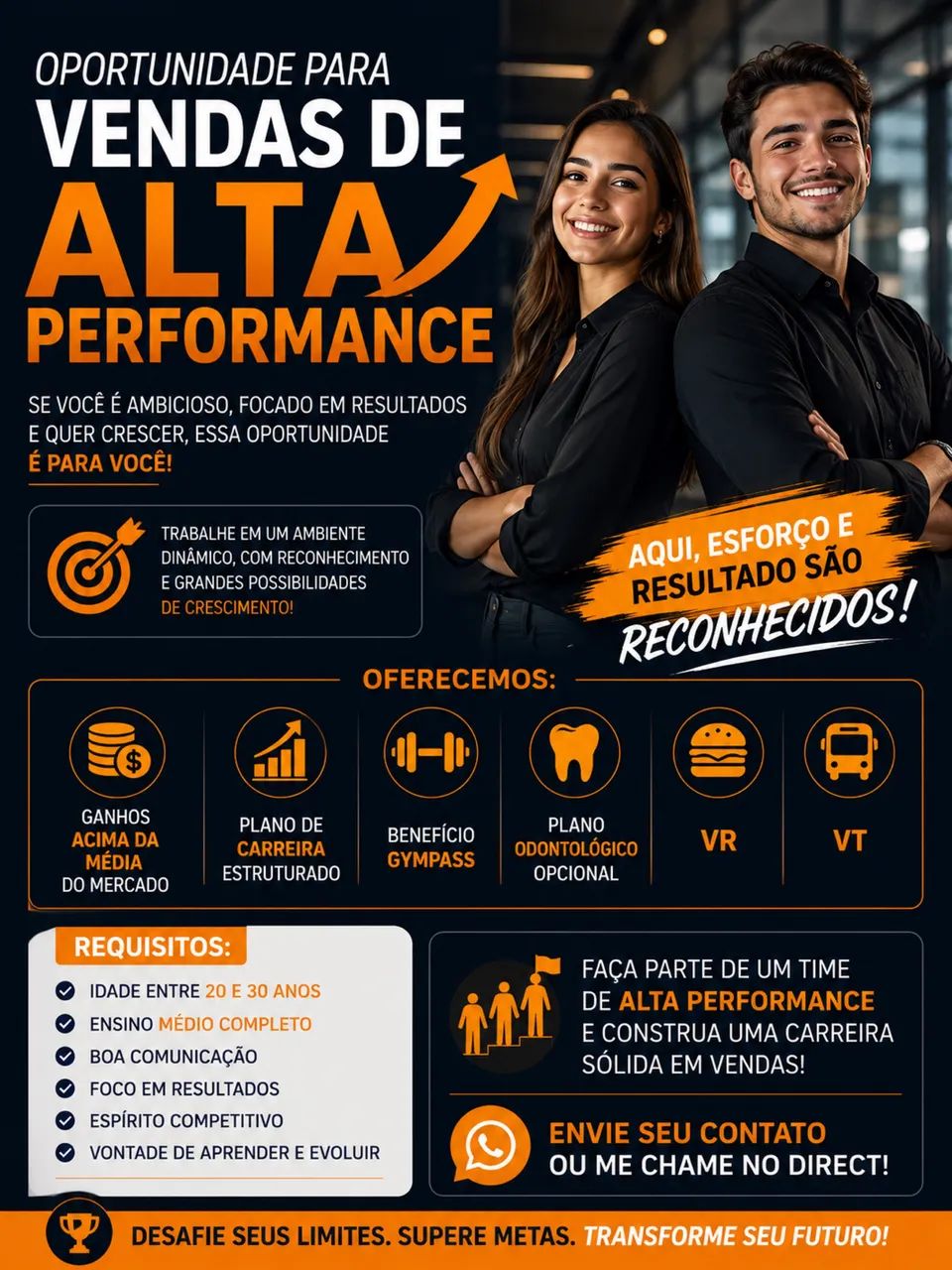Vendedor de alta performance 