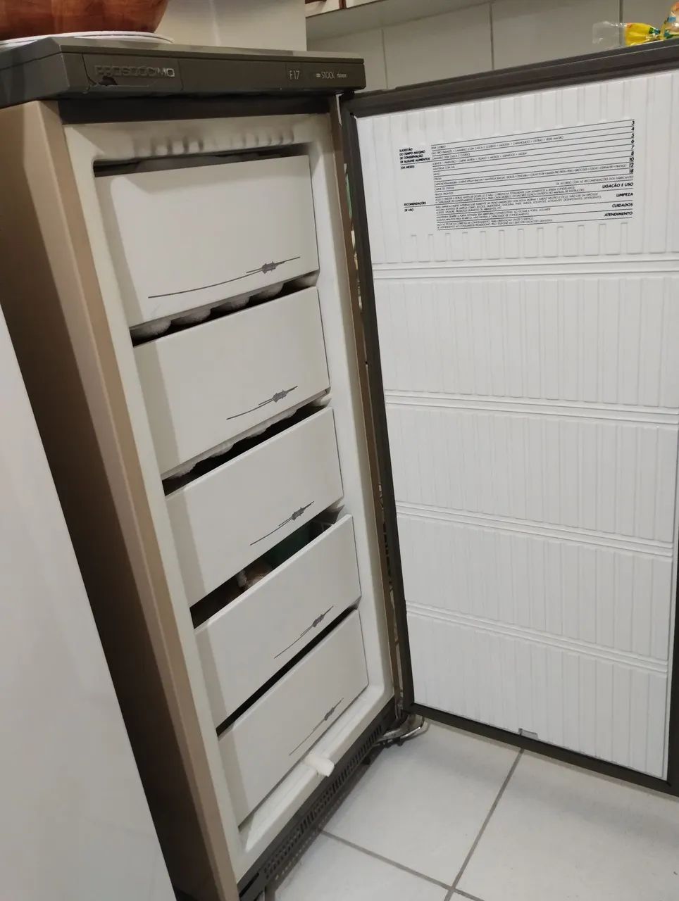 Freezer Prosdócimo, com gavetas, funcionando perfeitamente | Excelente estado  - Foto 2