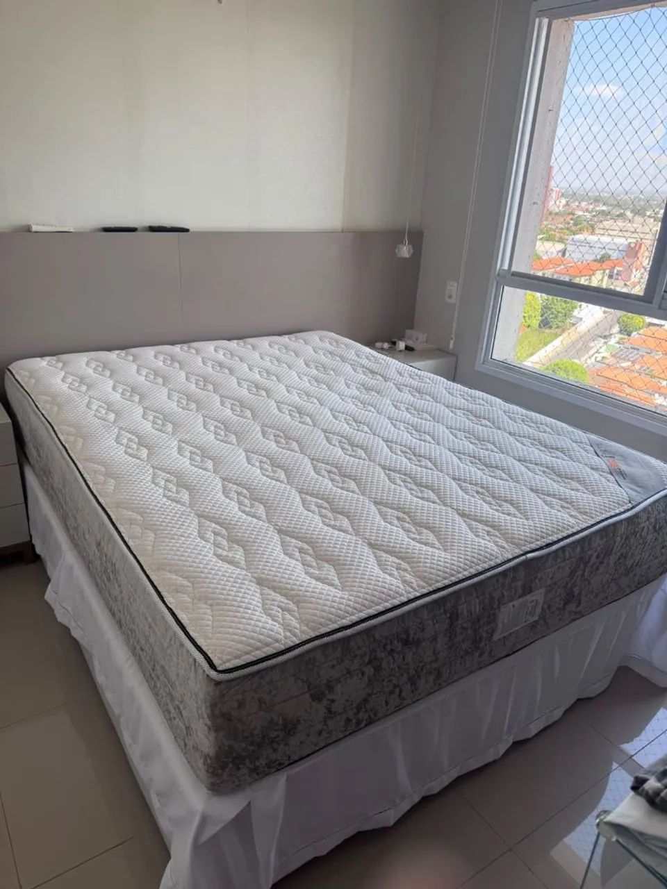 Cama ortobom orthopur queen size com baú - Foto 3