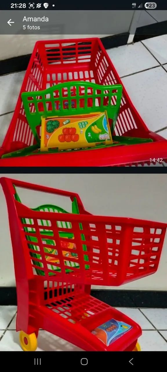 Carrinho de supermercado 