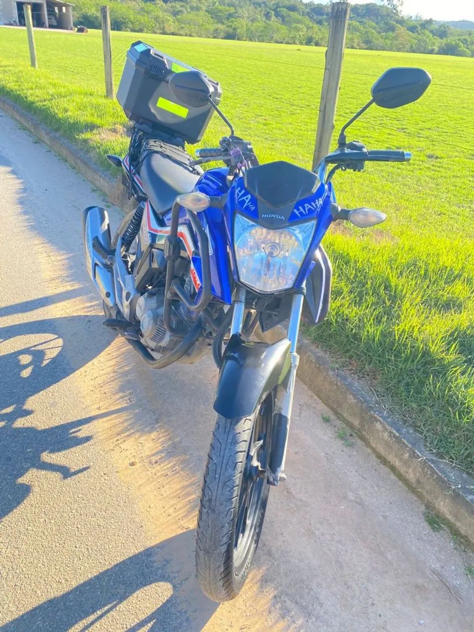? CG TITAN 2019 AZUL PRONTA PARA RODAR - Foto 3
