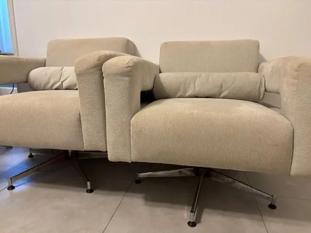 Poltronas giratórias , 2 unidades , 77 cm - Foto 3