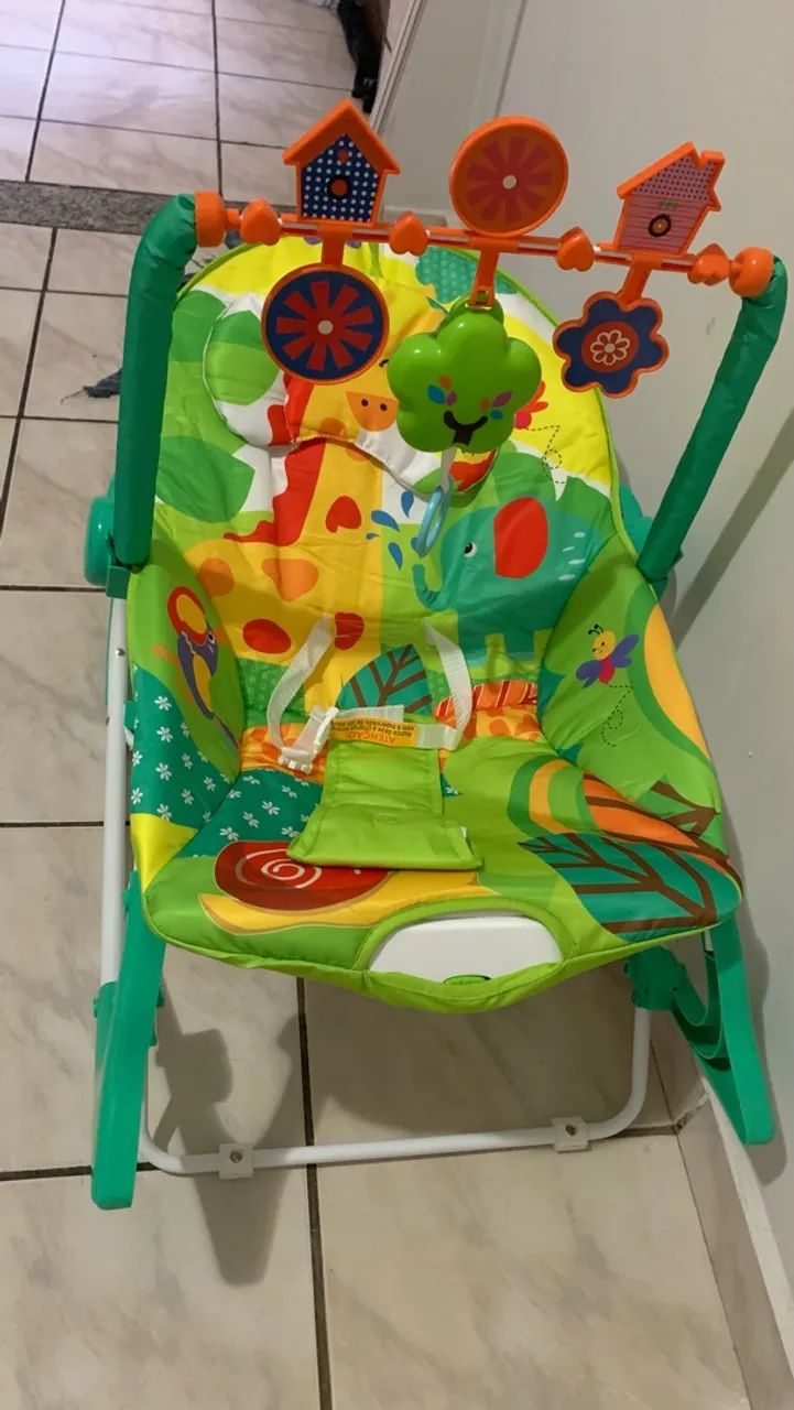 Cadeirinha de descanso e balanço GALZERANO - Foto 3