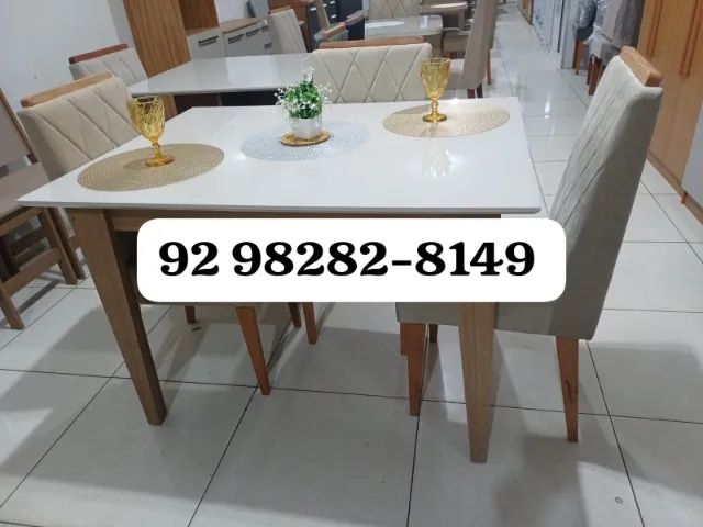 mesa de jantar com entrega gratuita 