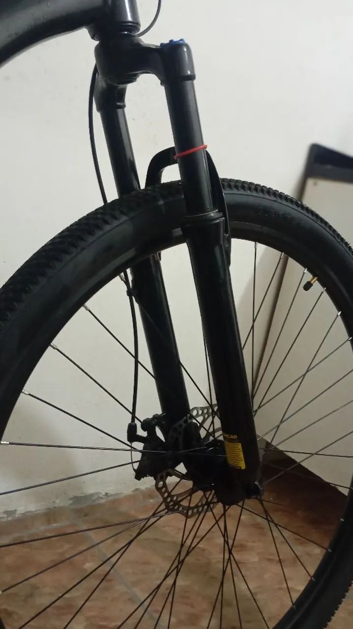 Bike Preta Aro 29 Nova - Foto 3