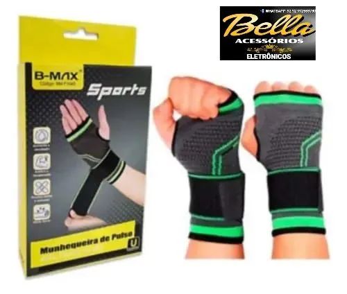 MUNHEQUEIRAS ESPORTIVA AJUSTÁVEL UNISEX  - Foto 4
