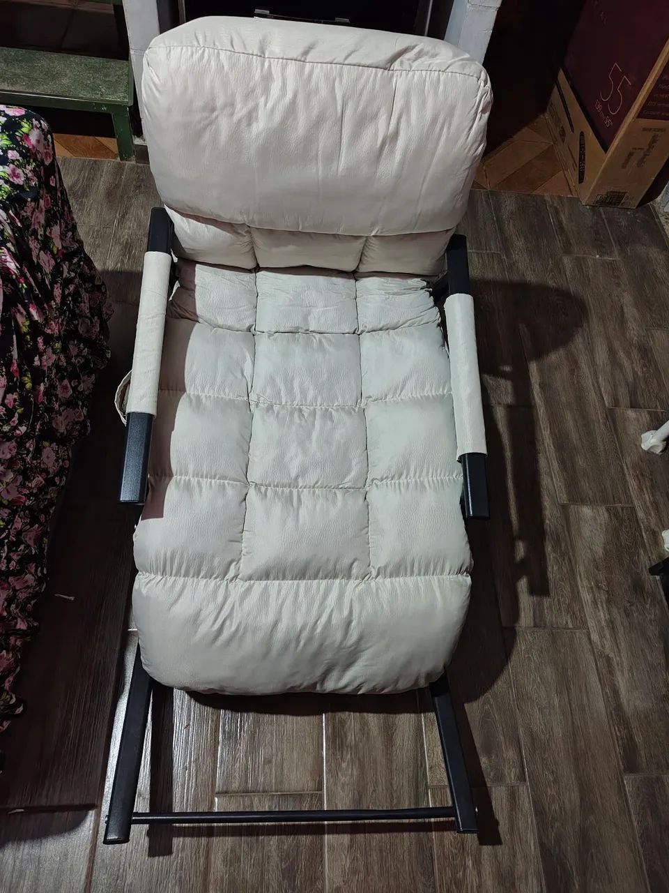 Cadeira de balanço reclinável 