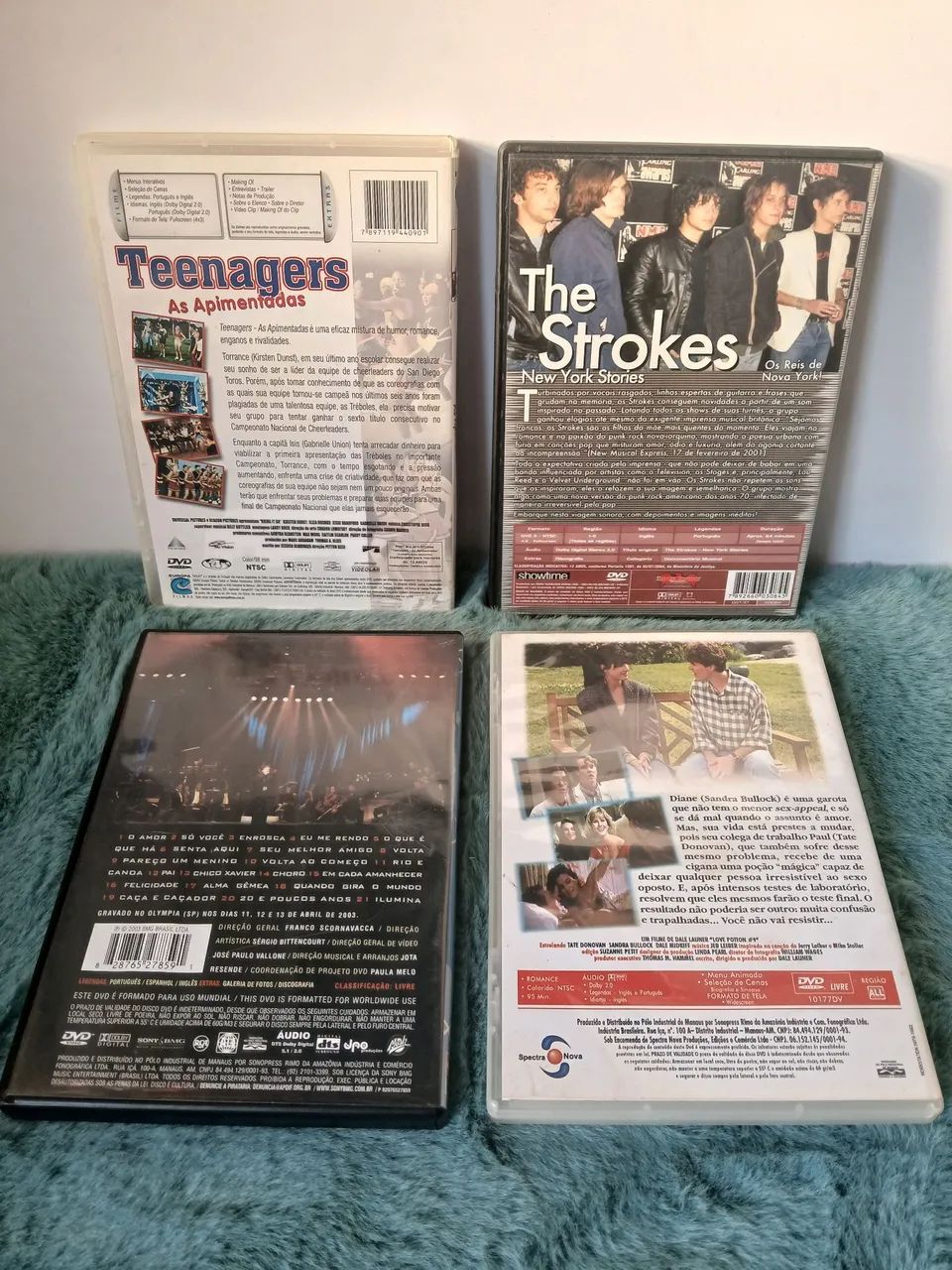 Lote 4 DVDs Originais: Filmes, Shows e Documentário - Foto 2