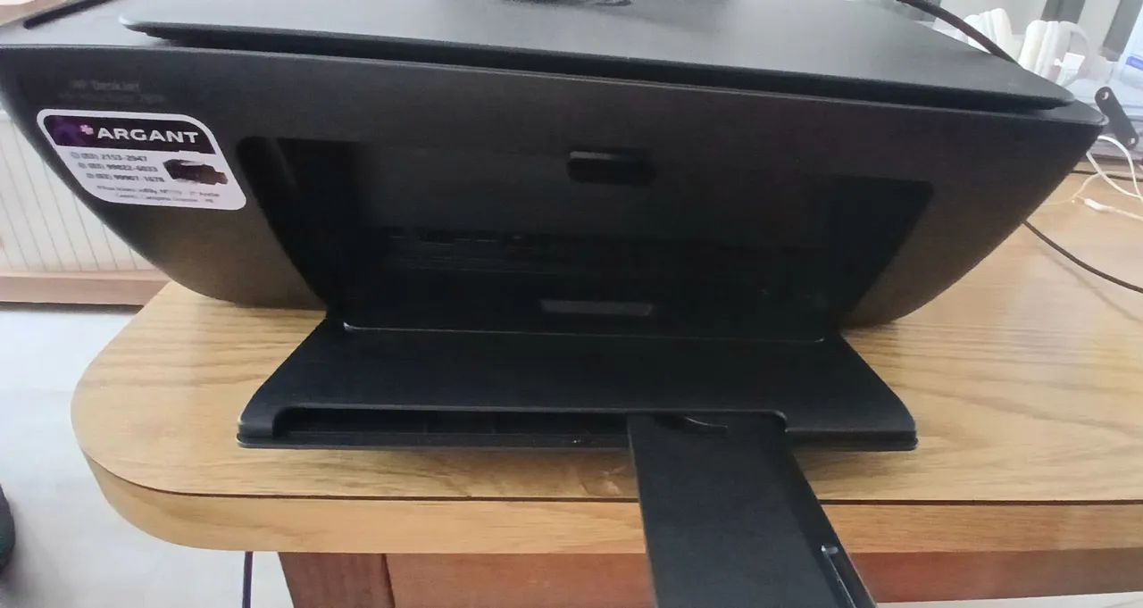 Impressora HP Deskjet Ink Advantage 2874 bem conservada, prática e leve com 2 cartuchos  - Foto 5