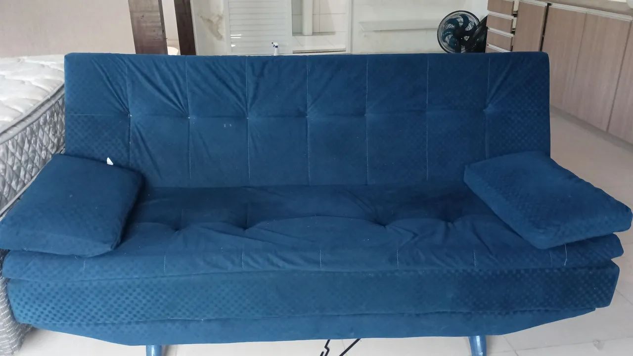 Móveis em Ótimo Estado: 2 Camas de Casal + 1 Sofá-Cama - Foto 2