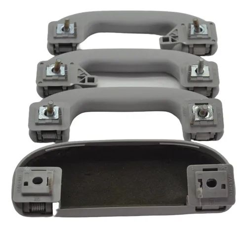 Kit 3 Puxador Pqp Alça Teto Porta Oculos Tracker 2018 Origin Cinza - Foto 2