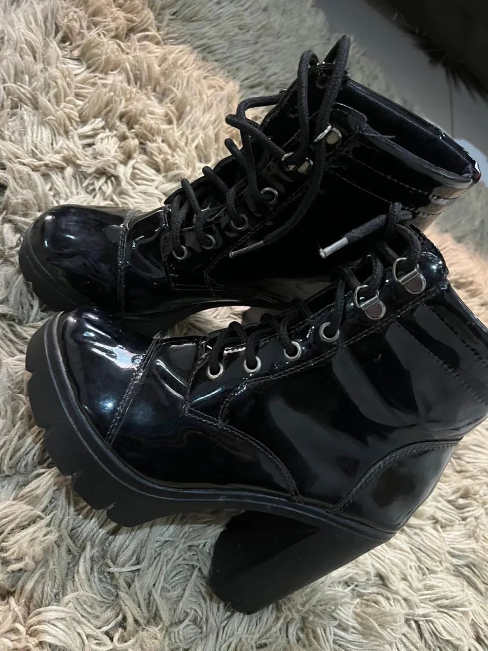 Bota de couro 35
