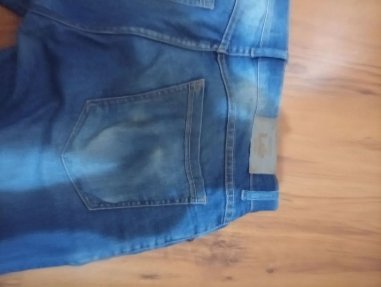 Calça masculina 42 Stone whash - Foto 2