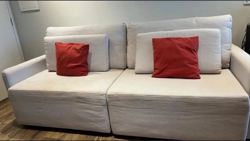 Sofá retrátil de 3 lugares  - Foto 2