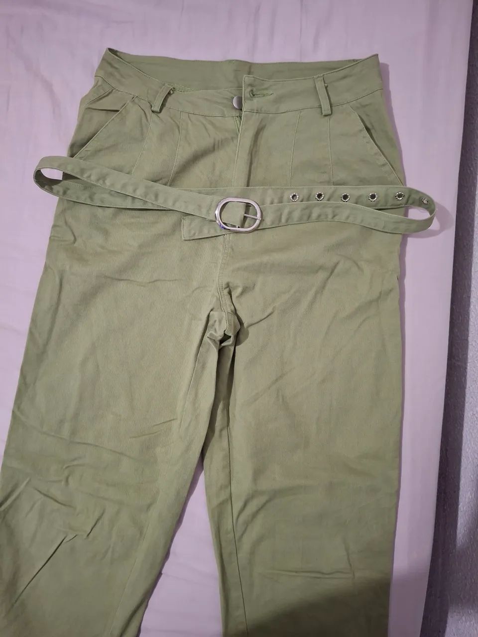 Calça jeans ? feminina tamnho P/M - Foto 2