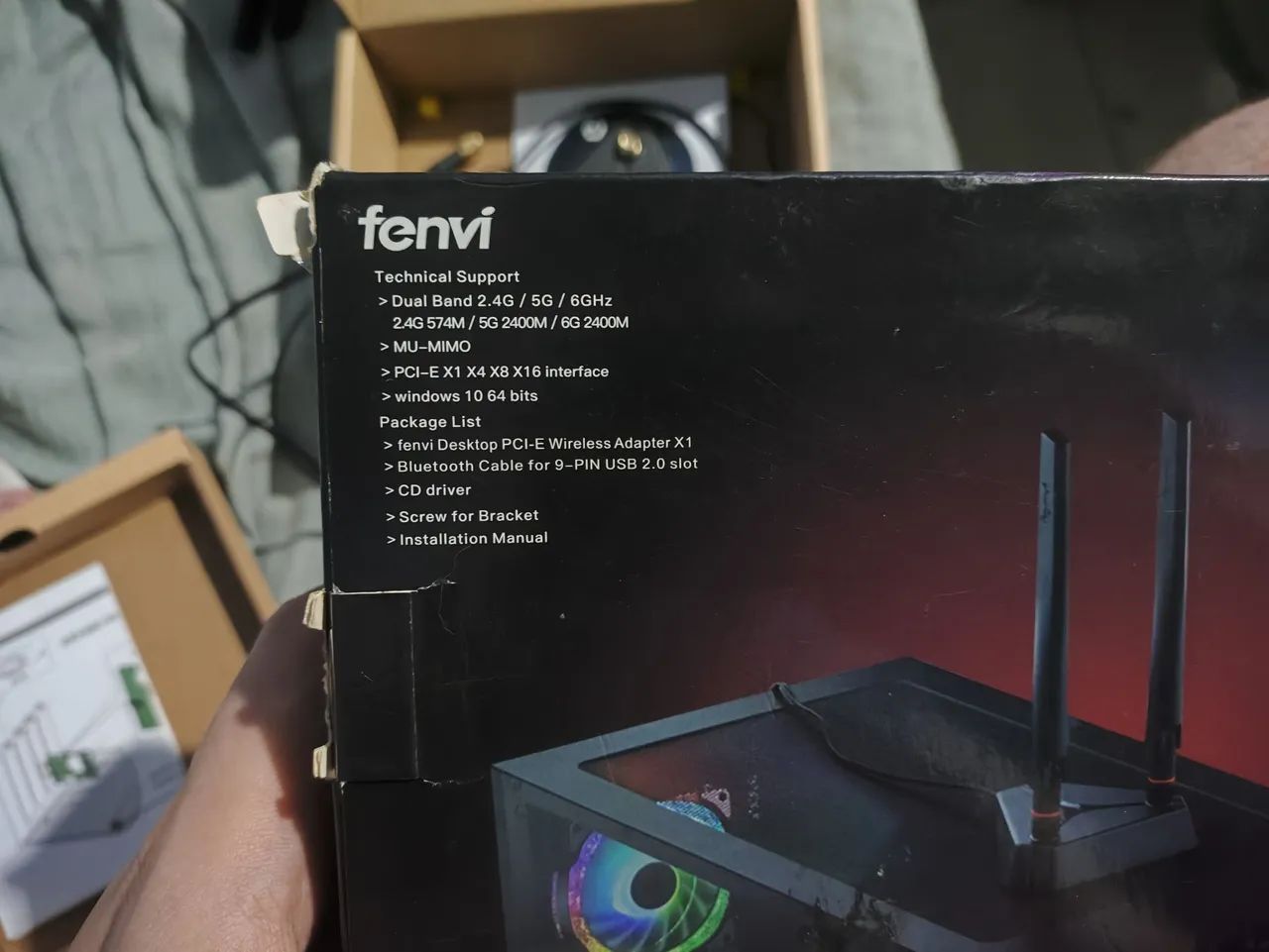 Adaptador wi-fi Fenvi AXE3000 - Foto 5