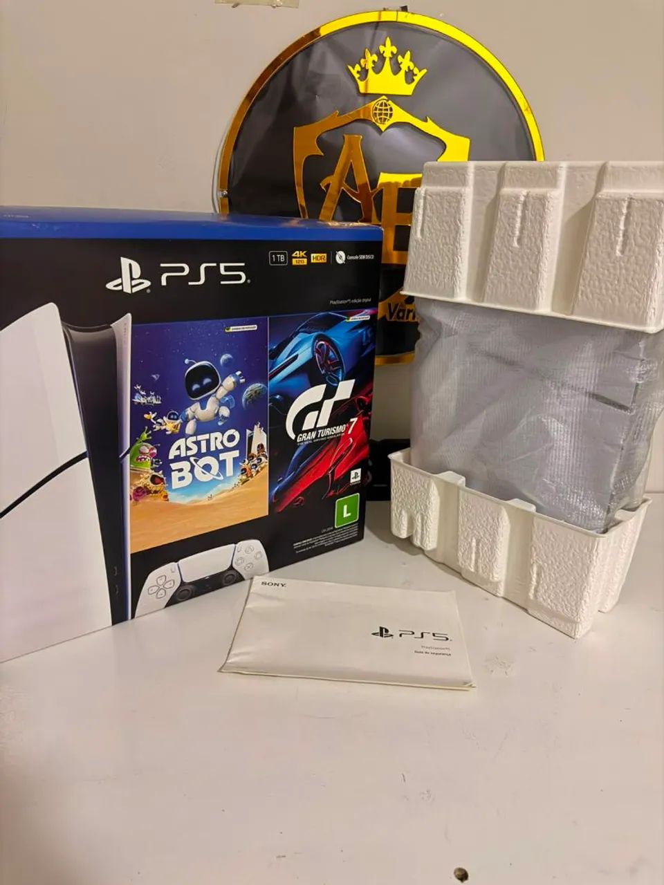 Ps5 Slim 1 terá com nota fiscal 