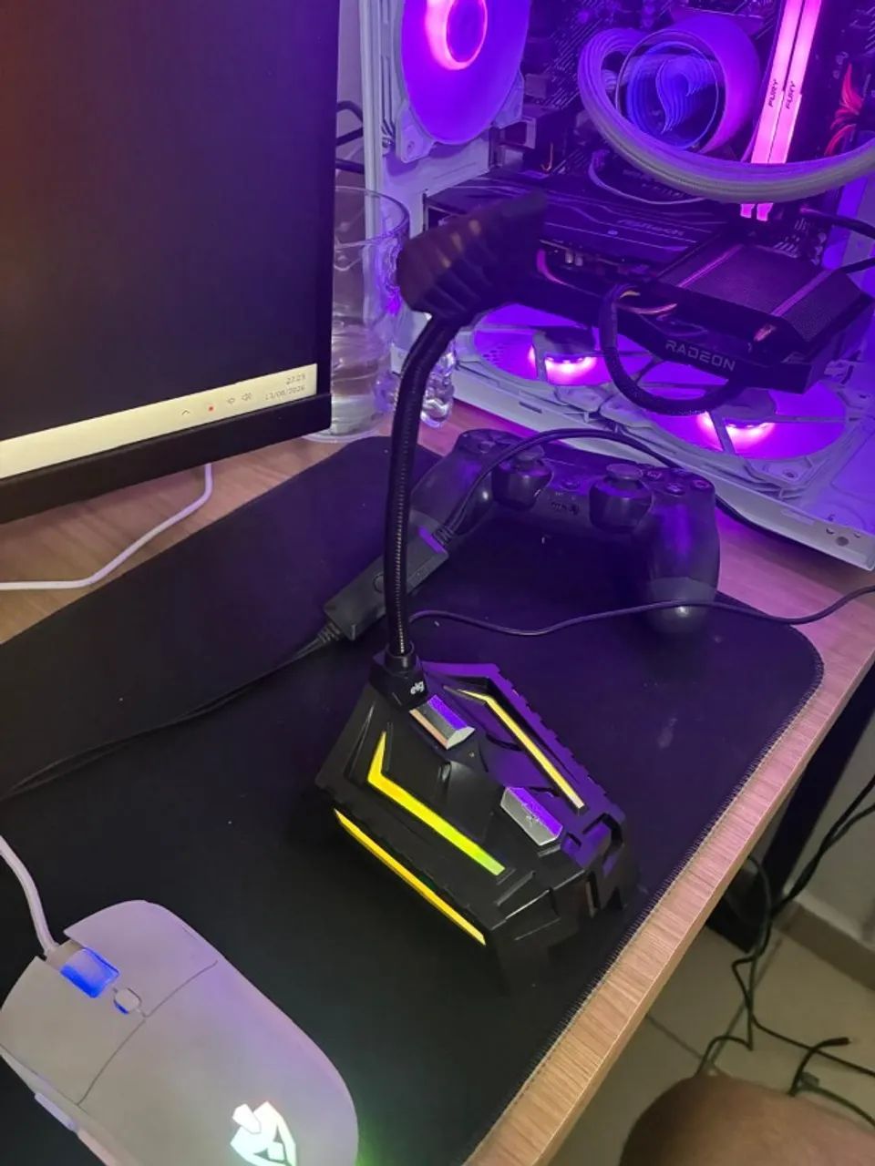 Microfone gamer de mesa - Foto 2