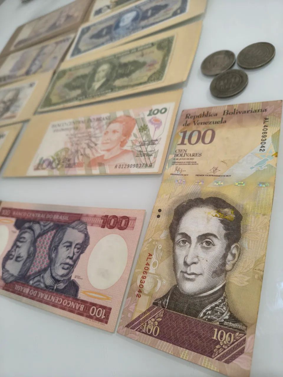 11 Cédulas e 3 moedas antigas  - Foto 4