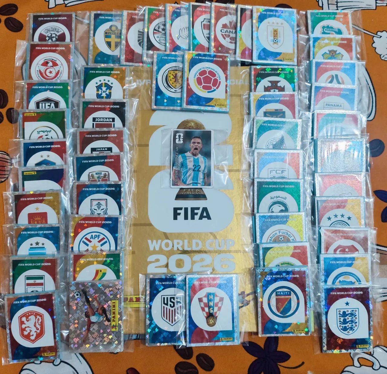 Álbum copa 2026 dourado completo 