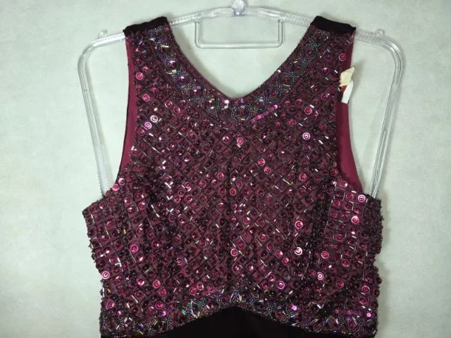 Vestido  Vinho festa  - Foto 4
