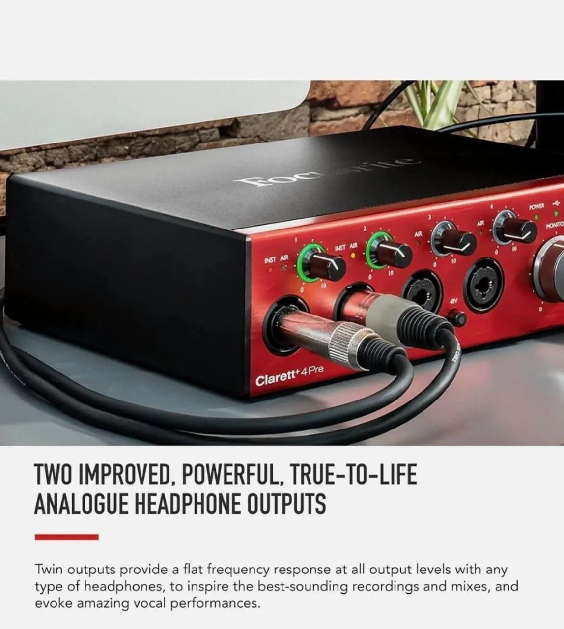 Focusrite Clarerr+ 4Pre - Foto 3