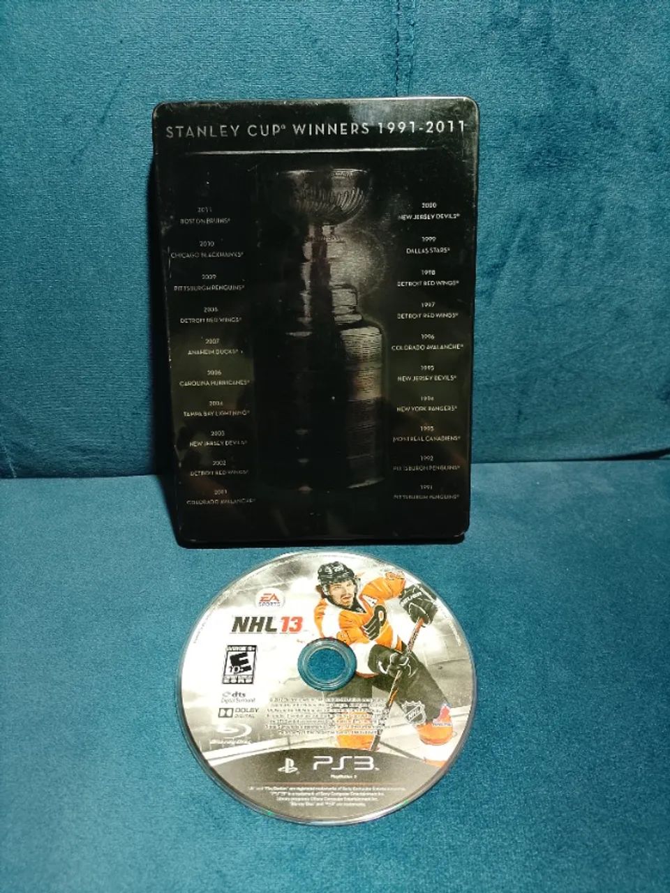 NHL 13 PS3 Metal Box